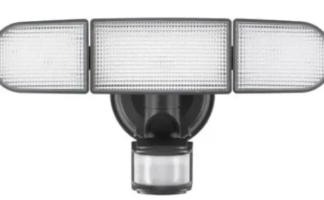 * Outdoor Lighting|Best Reviews Of Patriot Lighting® Bronze Led Tri Head Motion Sensor Outdoor Security Solar Flood Light