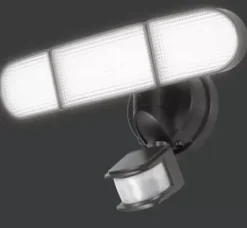 * Outdoor Lighting|Best Reviews Of Patriot Lighting® Bronze Led Tri Head Motion Sensor Outdoor Security Solar Flood Light