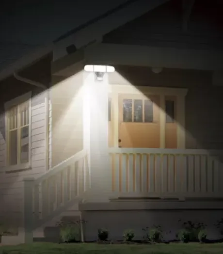 * Outdoor Lighting|Best Reviews Of Patriot Lighting® Bronze Led Tri Head Motion Sensor Outdoor Security Solar Flood Light