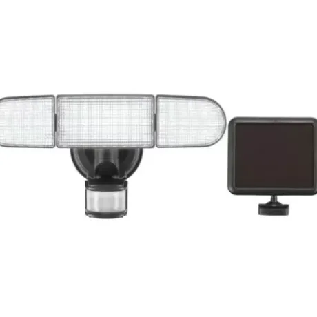 * Outdoor Lighting|Best Reviews Of Patriot Lighting® Bronze Led Tri Head Motion Sensor Outdoor Security Solar Flood Light