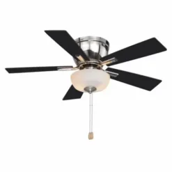 * Ceiling Fans|Best Reviews Of Patriot Lighting™ Sabrina 42″ Brushed Nickel Led Ceiling Fan