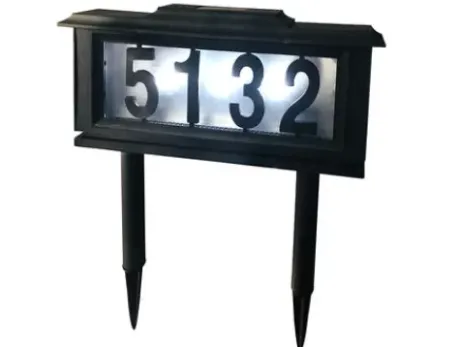 * Outdoor Lighting|Best Reviews Of Patriot Lighting® Solar Integrated Led Address Sign Landscape Light