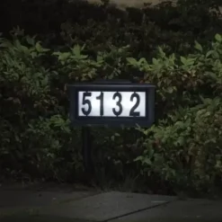 * Outdoor Lighting|Best Reviews Of Patriot Lighting® Solar Integrated Led Address Sign Landscape Light