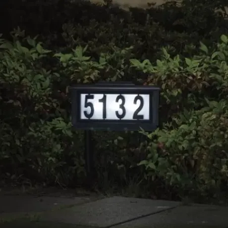 * Outdoor Lighting|Best Reviews Of Patriot Lighting® Solar Integrated Led Address Sign Landscape Light