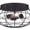 * Indoor Lighting|Best Reviews Of Patriot Lighting® Clairine Bronze 3-Light Flush Mount Ceiling Light