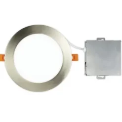 * Indoor Lighting|Best Reviews Of Patriot Lighting® 6-7/8″ Led Brushed Nickel Ultra-Thin Downlight