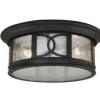 * Outdoor Lighting|Best Reviews Of Patriot Lighting® Sterling Forged Bronze Outdoor Flush Mount Ceiling Light
