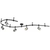 * Indoor Lighting|Best Reviews Of Patriot Lighting® Delon 5-Light Integrated Flexible Rail Led Track Light Set