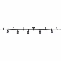 * Indoor Lighting|Best Reviews Of Patriot Lighting® Delon 5-Light Integrated Flexible Rail Led Track Light Set