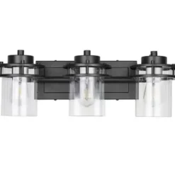 * Indoor Lighting|Best Reviews Of Patriot Lighting® Joska Matte Black 3-Light Vanity Light