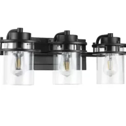 * Indoor Lighting|Best Reviews Of Patriot Lighting® Joska Matte Black 3-Light Vanity Light