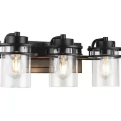 * Indoor Lighting|Best Reviews Of Patriot Lighting® Joska Matte Black 3-Light Vanity Light