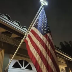 * Outdoor Lighting|Best Reviews Of Patriot Lighting® Solar Led Round Flag Light