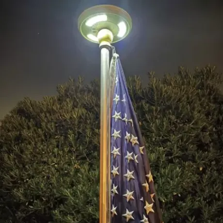 * Outdoor Lighting|Best Reviews Of Patriot Lighting® Solar Led Round Flag Light