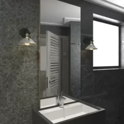 * Indoor Lighting|Best Reviews Of Patriot Lighting® Ashtyn Matte Black & Charcoal Patina 1-Light Vanity Light