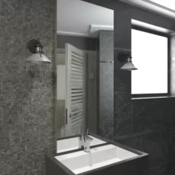 * Indoor Lighting|Best Reviews Of Patriot Lighting® Ashtyn Matte Black & Charcoal Patina 1-Light Vanity Light