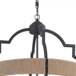 * Indoor Lighting|Best Reviews Of Patriot Lighting® Beaumont Textured Gray 6 Light Pendant