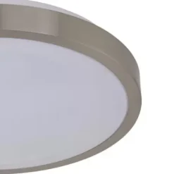 * Indoor Lighting|Best Reviews Of Patriot Lighting® Lato Satin Nickel Integrated Led Flush Mount Ceiling Light