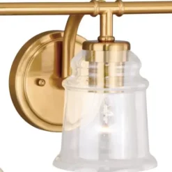 * Indoor Lighting|Best Reviews Of Patriot Lighting® Toledo Natural Brass 3 Light Vanity Light