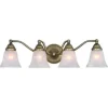 * Indoor Lighting|Best Reviews Of Patriot Lighting® Standford Antique Brass 4 Light Vanity Light