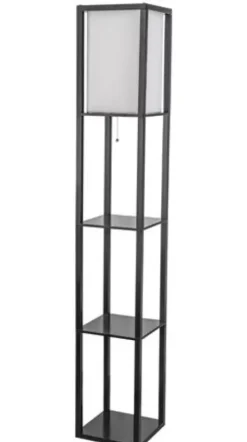 * Indoor Lighting|Best Reviews Of Patriot Lighting® Square Shelf Tower Floor Lamp