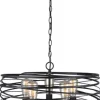 * Indoor Lighting|Best Sale Patriot Lighting® Ryland Black 5-Light Pendant