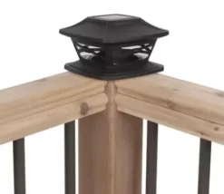 * Outdoor Lighting|Best Sale Patriot Lighting® Solar Integrated Led Crosby Bronze Post Cap Landscape Light