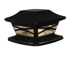 * Outdoor Lighting|Best Sale Patriot Lighting® Solar Integrated Led Crosby Bronze Post Cap Landscape Light