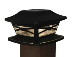 * Outdoor Lighting|Best Sale Patriot Lighting® Solar Integrated Led Crosby Bronze Post Cap Landscape Light