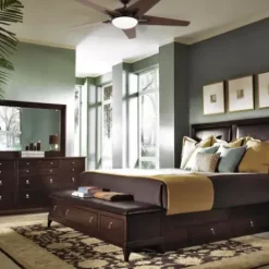 * Ceiling Fans|Best Sale Patriot Lighting™ Midori Ii 52″ Oil-Rubbed Bronze Indoor Led Ceiling Fan