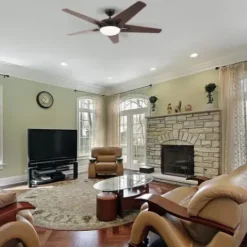 * Ceiling Fans|Best Sale Patriot Lighting™ Midori Ii 52″ Oil-Rubbed Bronze Indoor Led Ceiling Fan