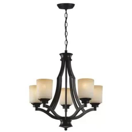 * Indoor Lighting|Best Sale Patriot Lighting® Warren Rubbed Antique Bronze Chandelier