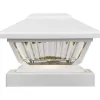 * Outdoor Lighting|Best Sale Patriot Lighting® Solar Led Lucy White Post Cap Landscape Light 2-Pack