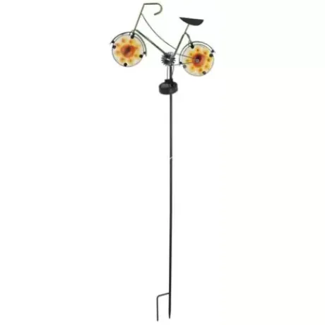 * Outdoor Lighting|Best Sale Patriot Lighting® Solar Integrated Led Bicycle Landscape Light