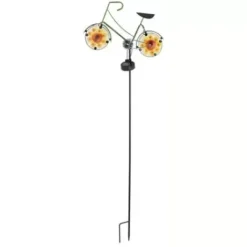 * Outdoor Lighting|Best Sale Patriot Lighting® Solar Integrated Led Bicycle Landscape Light