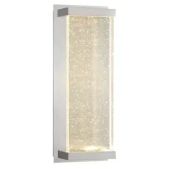* Outdoor Lighting|Best Sale Patriot Lighting® Paradiso Satin Nickel Integrated Led Outdoor Wall Light