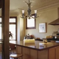 * Indoor Lighting|Best Sale Patriot Lighting® Norwood 3-Light Black Walnut Chandelier