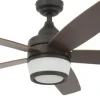 * Ceiling Fans|Best Sale Patriot Lighting™ Taylor 48″ Espresso Indoor Led Ceiling Fan