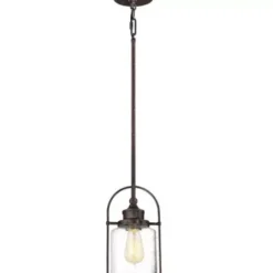 * Indoor Lighting|Best Sale Patriot Lighting® Resto Imperial Bronze 1-Light Mini Pendant
