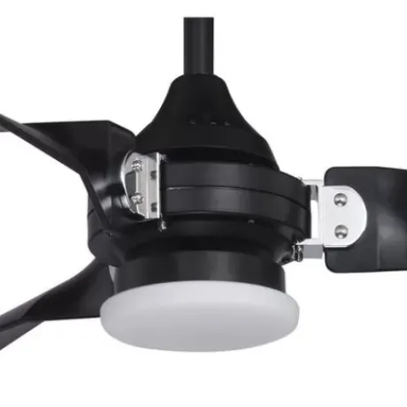 * Ceiling Fans|Best Sale Patriot Lighting™ Istanbul 52″ Black With Chrome Accent Indoor/Outdoor Led Ceiling Fan