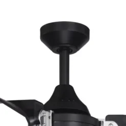 * Ceiling Fans|Best Sale Patriot Lighting™ Istanbul 52″ Black With Chrome Accent Indoor/Outdoor Led Ceiling Fan