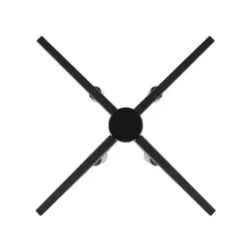 * Indoor Lighting|Best Sale Patriot Lighting® Dryden Matte Black & Brushed Nickel 4-Light Chandelier