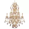 * Indoor Lighting|Best Sale Patriot Lighting® Newcastle 9-Light Gilded White Gold Chandelier