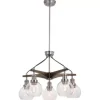 * Indoor Lighting|Best Sale Patriot Lighting® Avondale Satin Nickel 5 Light Chandelier