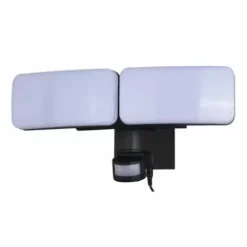 * Outdoor Lighting|Best Sale Patriot Lighting® Black Led Dual Head Solar Motion Sensor Outdoor Security Flood Light