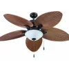 * Ceiling Fans|Best Sale Patriot Lighting™ Florida Breeze 52″ Bronze Indoor/Outdoor Led Ceiling Fan