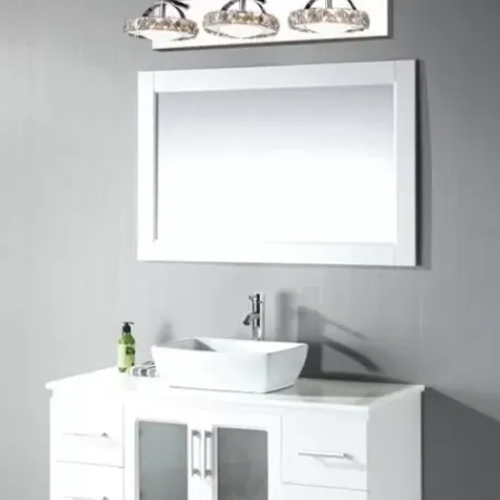 * Indoor Lighting|Best Sale Patriot Lighting Elegant Home Patriot Lighting® Elegant Home Crescent Chrome Led 3-Light Vanity Light