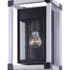 * Outdoor Lighting|Best Sale Patriot Lighting® Hendron Matte Black And Gray Outdoor Wall Light