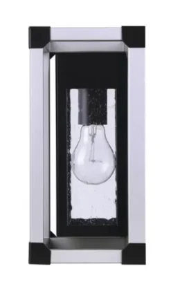 * Outdoor Lighting|Best Sale Patriot Lighting® Hendron Matte Black And Gray Outdoor Wall Light