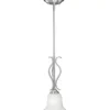 * Indoor Lighting|Best Sale Patriot Lighting® Samantha Satin Nickel 1-Light Mini Pendant